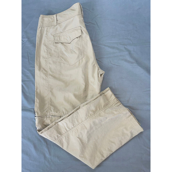 ExOfficio Insect Shield Repellent Convertible Hiking Pant , Shorts. Women's 10. - Picture 3 of 9